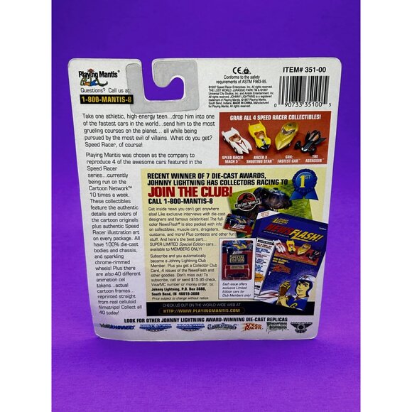 Johnny Lightning Speed Racer Series The Evil and Diabolical Assassin #18 - Picture 3 of 7